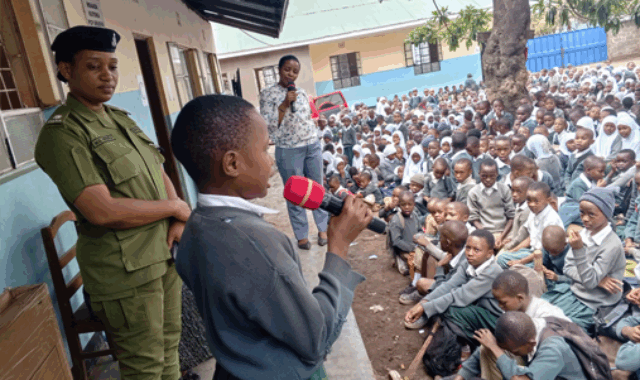 Campaign in primary schools
